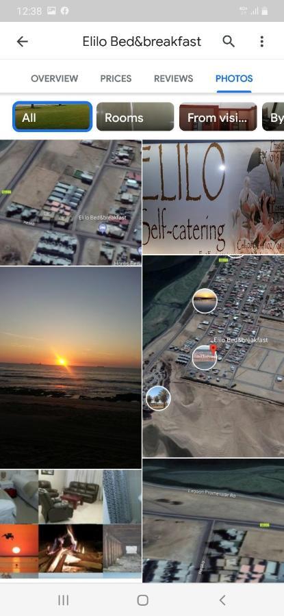 Elilo Bed And Breakfast Уолфиш-Бей Экстерьер фото